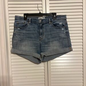 Daze Blue Denim Women Shorts